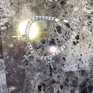 Pacsun Silver Bracelet, 1Sz